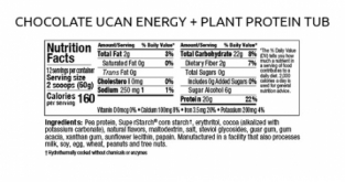 Chocolate + plant proteïne