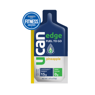 UCAN Edge Pineapple, box of 12 gels